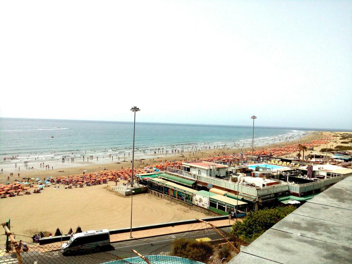 Bungalow Con Flamboyan En Maspalomas Villa Playa del Inglés Buitenkant foto